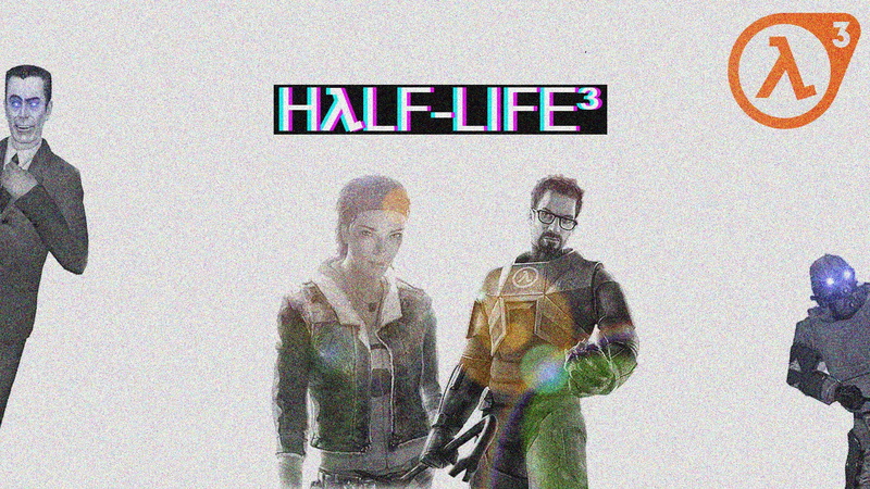 outdoors, Half-Life 2, male likeness, art and craft, sign, 1080P, wall - building feature, text, standing, human representation, female likeness, communication
