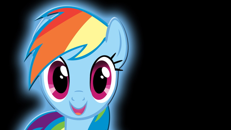 pony, dash, cartoon/comic, my, 1080P, black, rainbow, little, hd