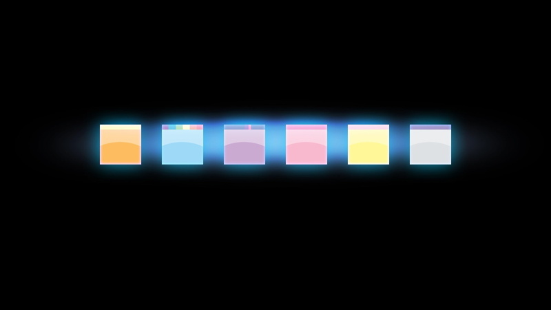 1080P, black, minimalism, square, black background, My Little Pony, pink, cyan