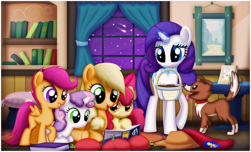 Applejack (My Little Pony), Sweetie Belle, Rarity (My Little Pony), Apple Bloom, Winona (My Little Pony), TV Show, 720P, Scootaloo (My Little Pony), My