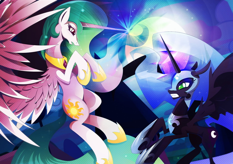 Princess Luna, Princess Celestia, My Little Pony, 1080P, My Little Pony: Friendship is Magic
