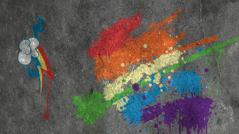 hd, my, little, cartoon/comic, 1080P, mark, rainbow, pony, colorful, cutie, dash