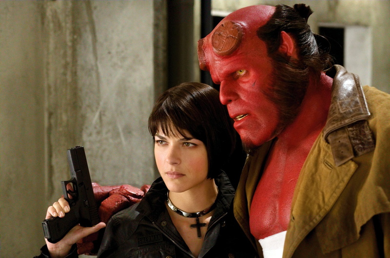 Ron Perlman, Selma Blair, Hellboy, Hellboy II: The Golden Army, 1080P