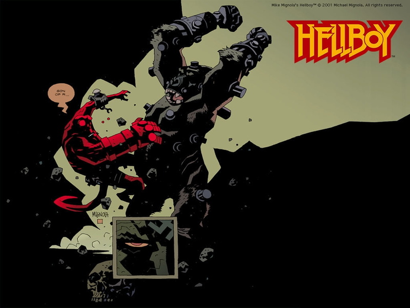 cartoon/comic, hd, 480P, hellboy