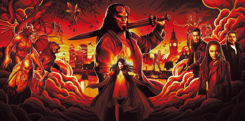 hellboy, 4K, movie