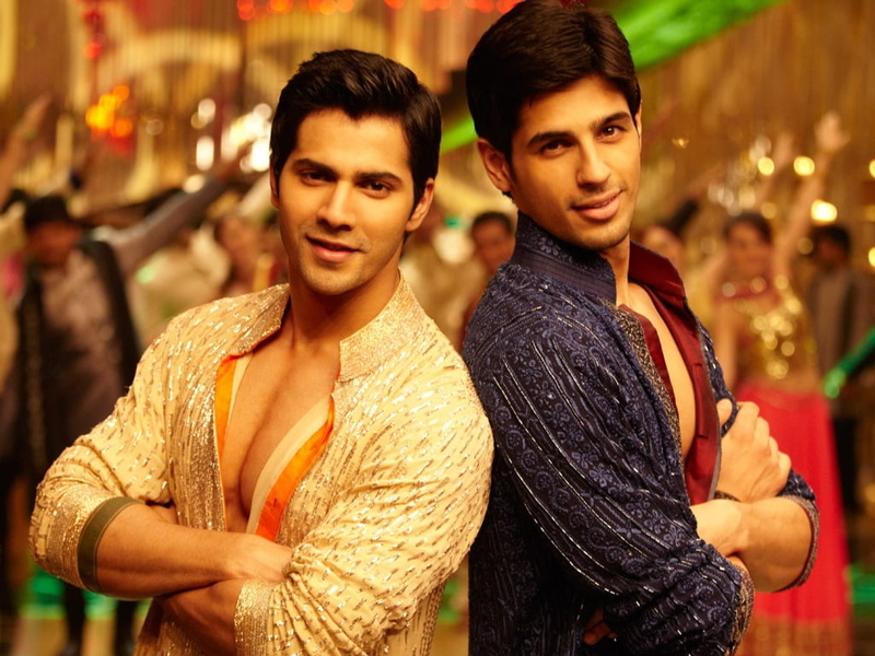 shirts, togetherness, love, men, young men, waist up, front view, women, brown, Movies, stills, traditional clothing, year, movie, standing, two people