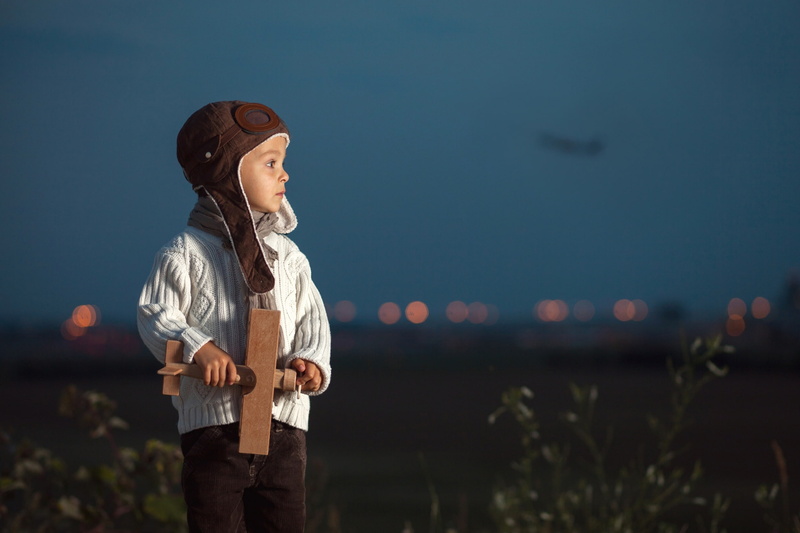 future pilot, boy, dreams of the sky, 1080P