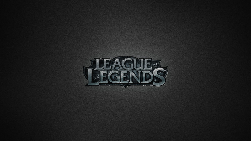 league, 1080P, blue, carbon fiber, legends, hd, grey, logo, brushed, league of legends