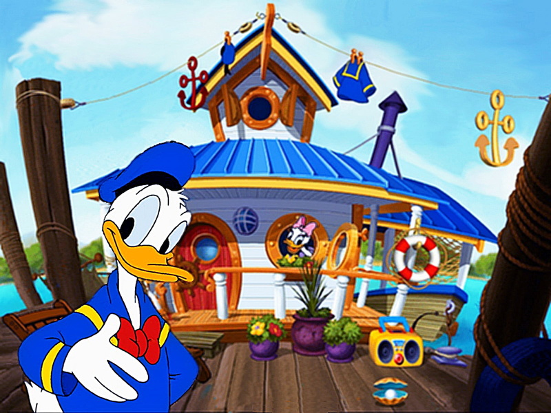 building exterior, spirituality, duck, disney, scrooge, art and craft, digital, cloud - sky, belief, daisy, place of worship, day, uncle, decoration