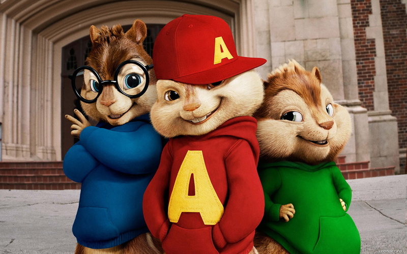 Chipmunks, Wide, Alvin, Movie, 1080P