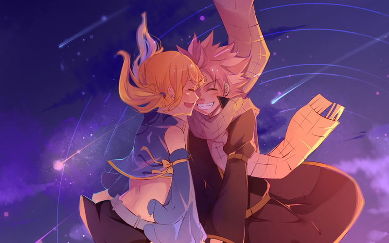 Anime, Natsu Dragneel, 1080P, Fairy Tail, Lucy Heartfilia