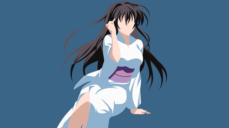 Anime, 4K, Raynare (High School DxD), High School DxD