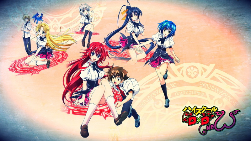 Xenovia, Argento Asia, Gremory Rias, 1080P, High School DxD, Himejima Akeno, Kiba Yuuto, Hyoudou Issei, Toujou Koneko