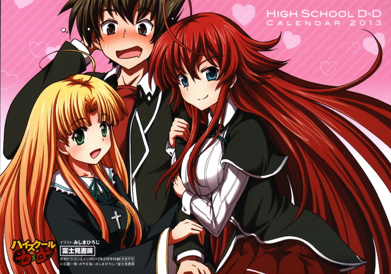 Hyoudou Issei, Argento Asia, Highschool DxD, 4K, Gremory Rias