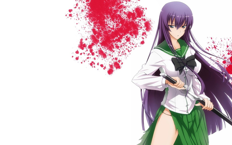 Highschool Of The Dead, 1080P, Saeko Busujima, Anime