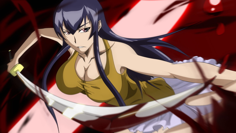 Saeko Busujima, Highschool Of The Dead, 2K, Anime