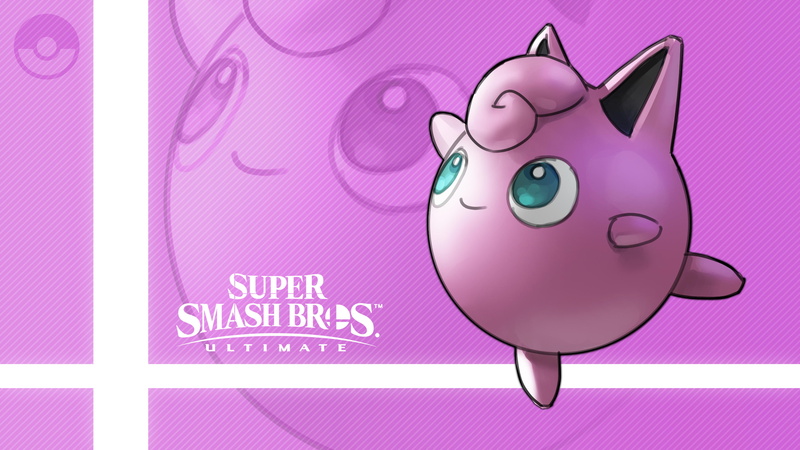 2K, Video Game, Super Smash Bros. Ultimate, Jigglypuff (Pokémon)