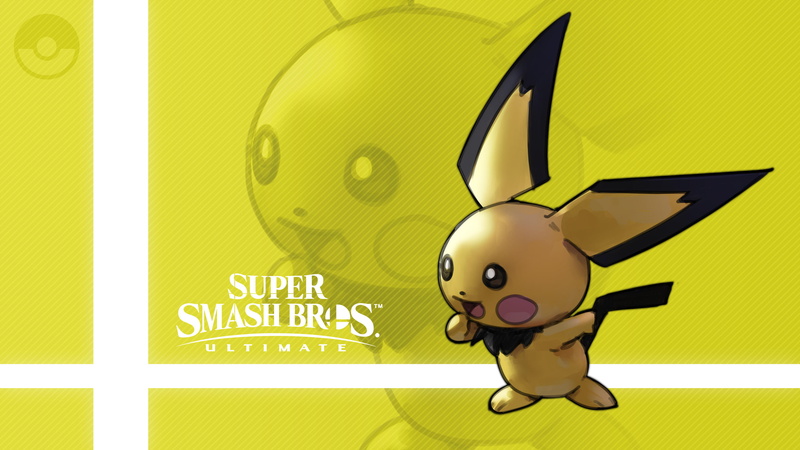 Pichu (Pokémon), Video Game, Super Smash Bros. Ultimate, 2K