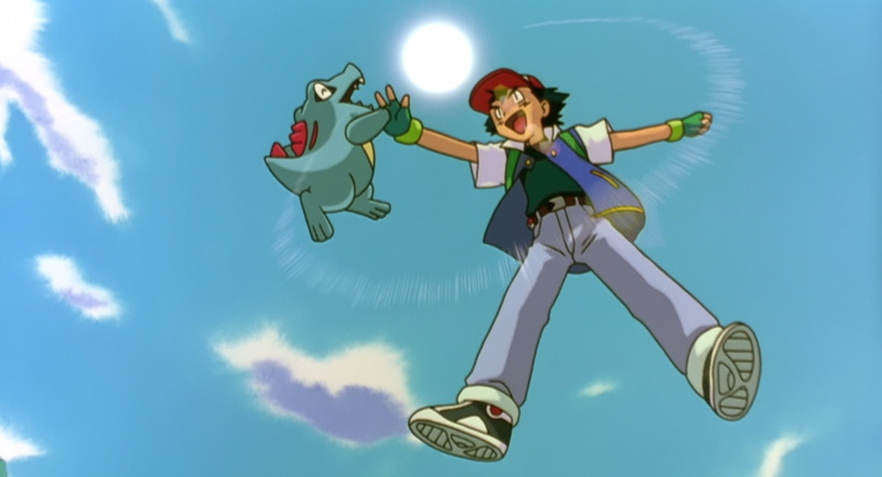 Pokémon, Ash (Pokémon), Totodile (Pokémon), 720P, Pokemon 3: The Movie - Spell of the Unown