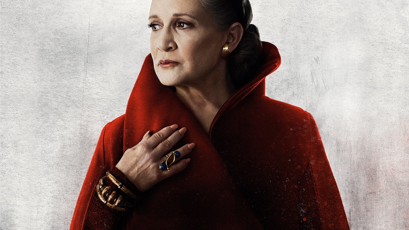 Star Wars: The Last Jedi, 8k, Carrie Fisher, 8K