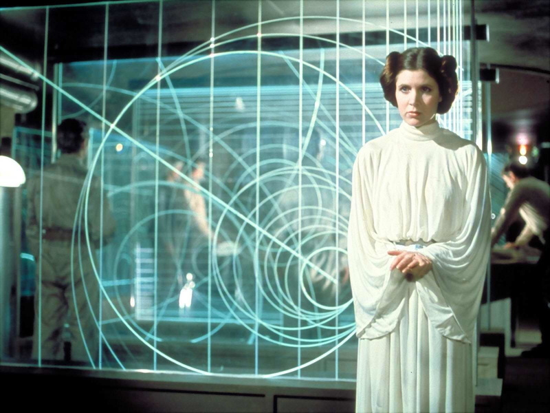 Star Wars, Princess Leia, 720P, Carrie Fisher