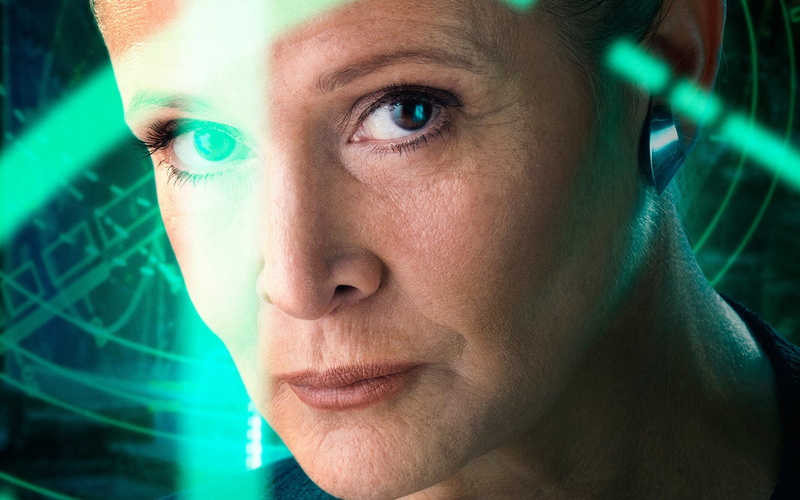 Star Wars Episode VII: The Force Awakens, Carrie Fisher, Princess Leia, Star Wars, 1080P