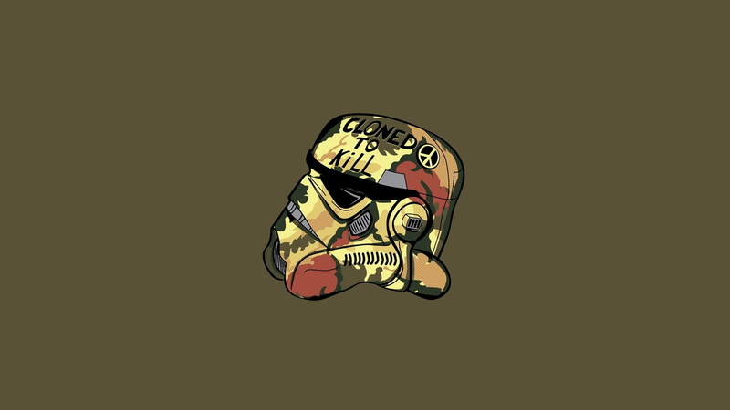 art, solid, Cartoons, video, 1080P, games, wars, simple, star, jacket, hd, simplistic, full, x, Abstract, clone, metal