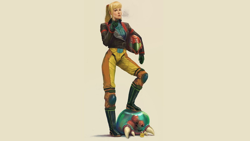 indoors, representation, one person, 1080P, cut out, Metroid, Samus Aran, copy space, standing, lifestyles, fashion, studio shot, hair, front view, full length
