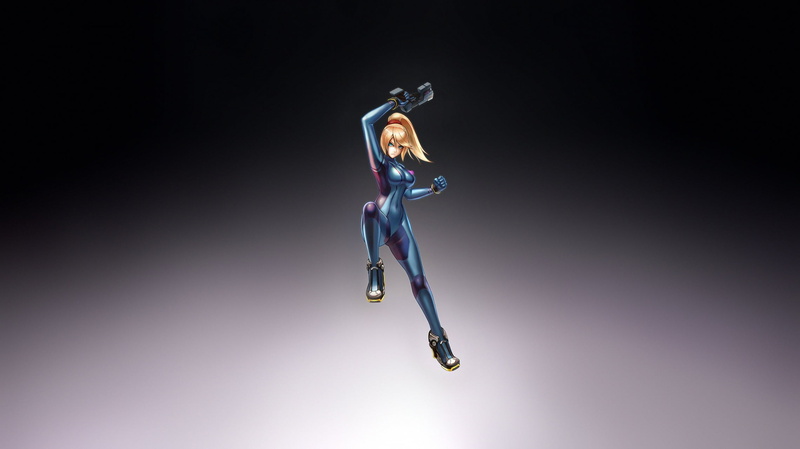 Samus Aran, Minimalism, Style, Nick Savino, 1080P, Character, Illustration, Girl, Samus, Fantasy, Art, Zero Suit Samus
