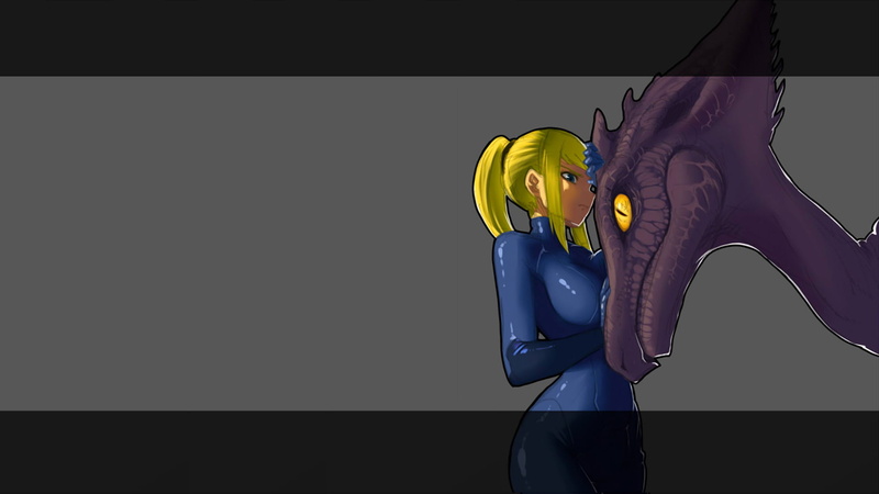 1080P, Zero Suit Samus, Metroid, Ridley, Samus Aran