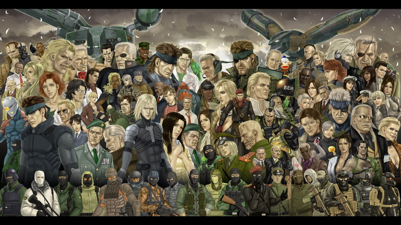 Colonel, audience, women, illustration, Metal Gear Solid, Otacon, male likeness, group Of People, joe, g, female likeness, representation, architecture