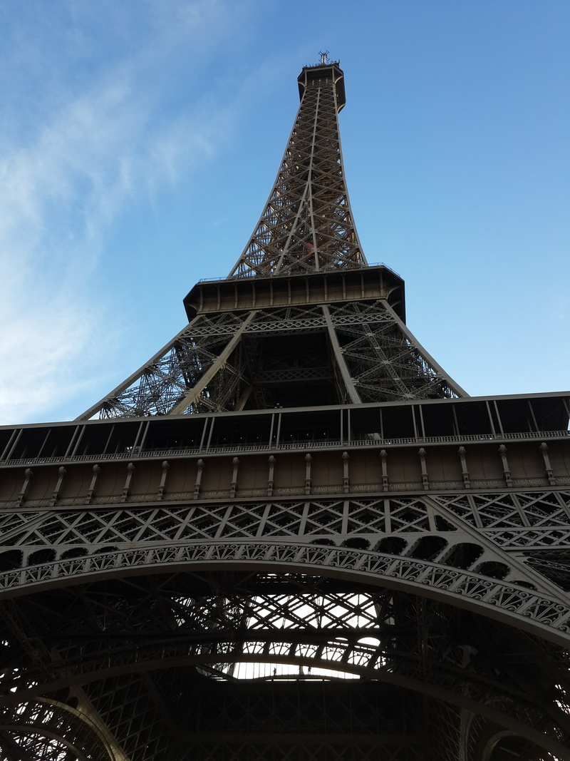 eiffel tower, low angle view, building, europe, day, culture, iron, monument, the past, old, capital, history, eiffel, no people, construction, travel