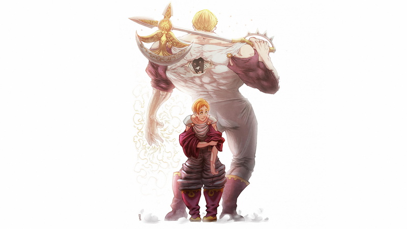 Nanatsu no Taizai, anime boys, Escanor, anime men, anime, Seven Deadly Sins, 4K