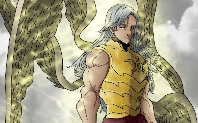 Escanor, Nanatsu no Taizai, anime men, anime, Seven Deadly Sins, 2K