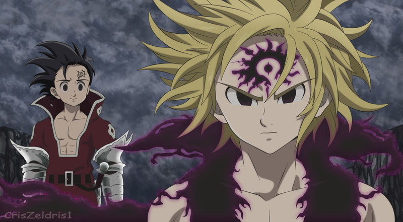 2K, Meliodas (The Seven Deadly Sins), Zeldris (The Seven Deadly Sins), Anime, The Seven Deadly Sins