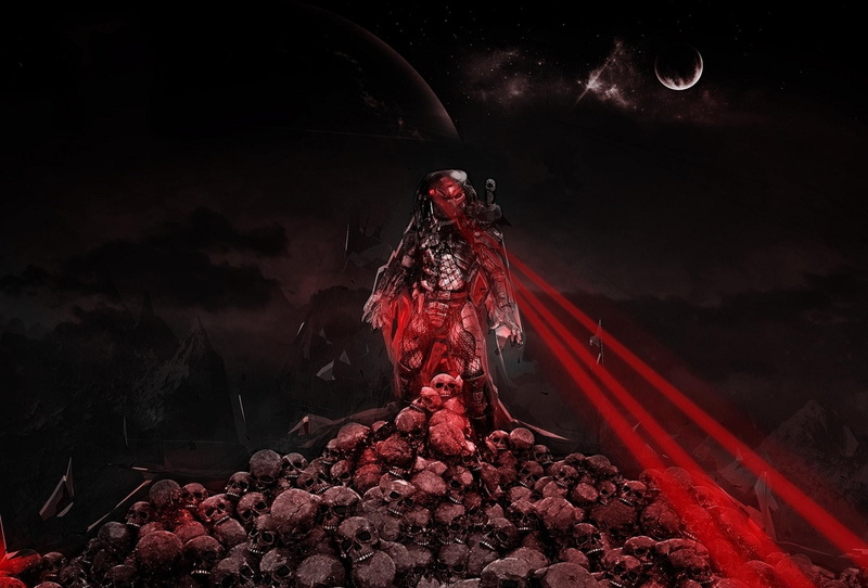 Night, 1080P, The Predator, Laser, The Predator (Movie), Predator, Movie, Sci Fi, Alien