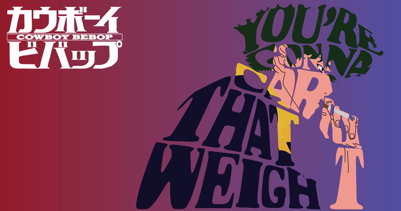 1080P, text, smoking, quote, Cowboy Bebop, Spike Spiegel
