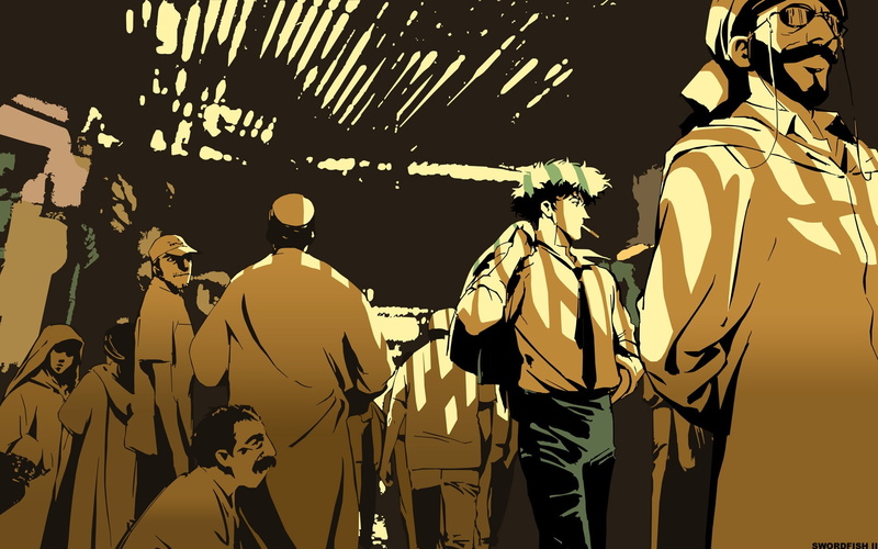 arts culture and entertainment, music, creativity, real people, rear view, Cowboy Bebop, representation, men, illuminated, 1080P, art and craft, occupation