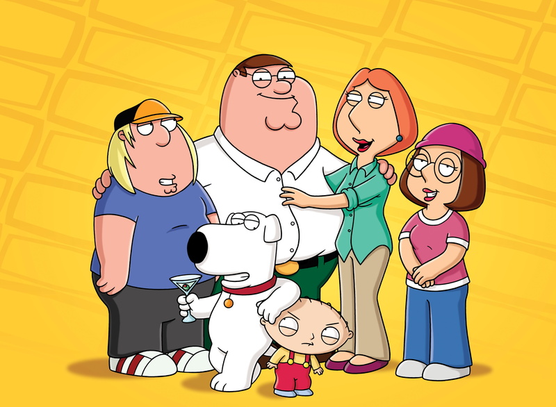 4K, Chris, Peter, Meg, Stewie, Family Guy, Brian, Laws
