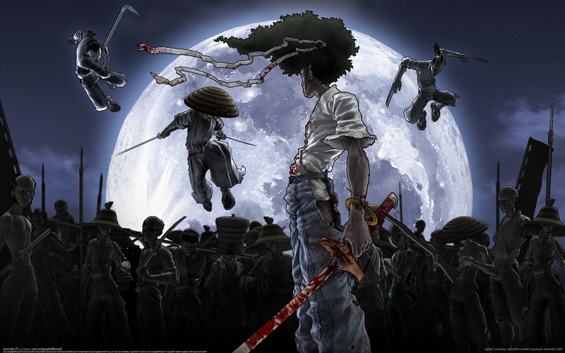 anime, 2K, Afro Samurai