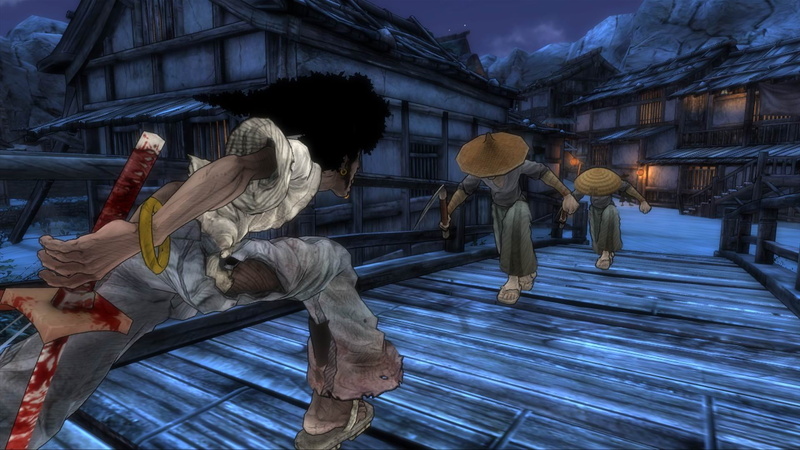 game, anime, 1080P, samurai, afro