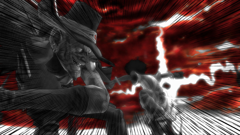 anime, game, afro, 1080P, samurai
