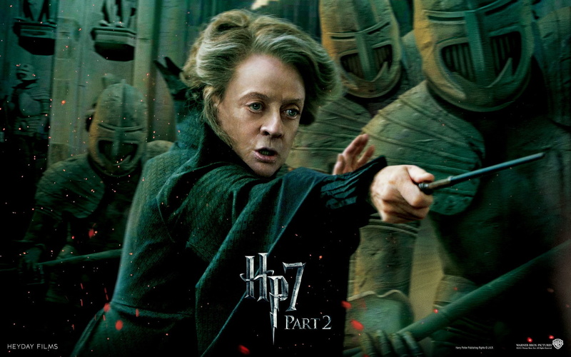 movies, harry, magic, hallows, 1080P, film, smith, movie, minerva, maggie, posters, deathly, mcgonagall, fantasy, potter, knights