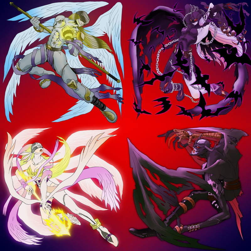 art, x, hd, anime, 720P, digimon