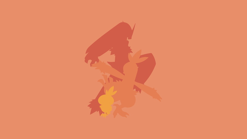 Combusken (Pokémon), Pokémon, Torchic (Pokemon), Blaziken (Pokémon), 4K