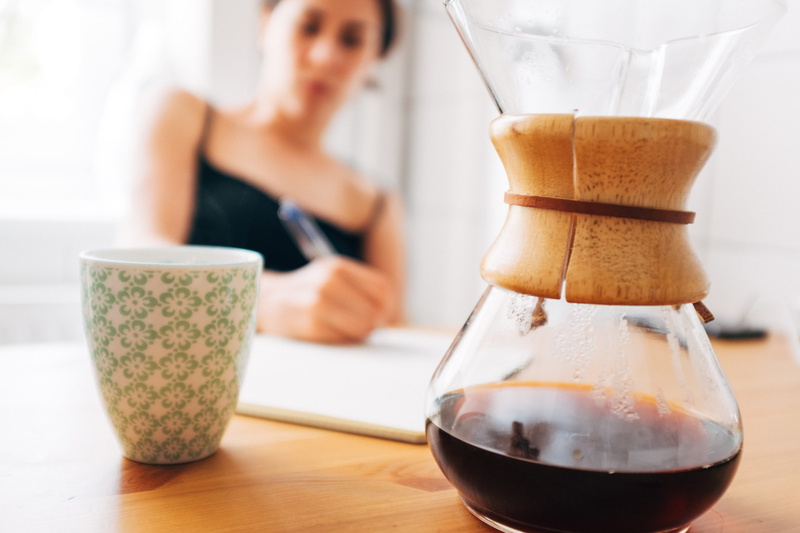 kettle, food, desk, waiting, clear, office, blur, note, report, notebook, gourmet, art, wooden, indoors, design, hot, paper, woman, drink, 4K, glass, people