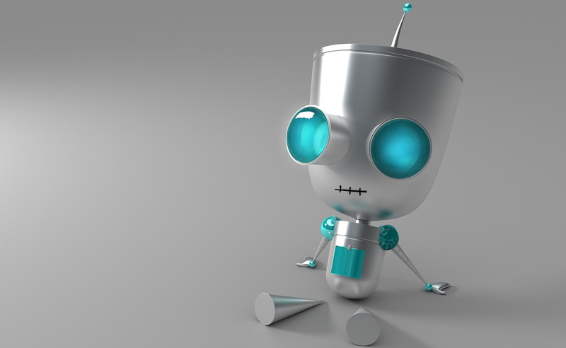 gray background, chemistry, gray, 2K, technology, syringe, sharp, blue, medicine, Invader, healthcare and medicine, art and craft, robot, still life, illustration