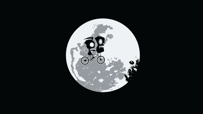 Invader Zim, Moon, 1080P
