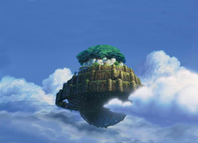 laputa castle in the sky, 720P