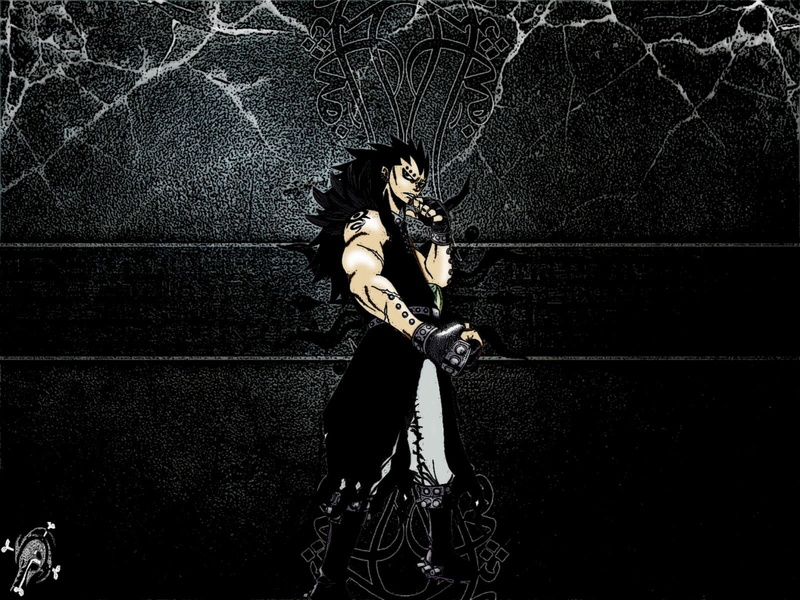 720P, full length, Gajeel, haired, clothing, Fairy Tail, illustration, character, standing, front view, young women, leisure activity, young adult, fashion